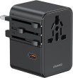 Usams USAMS ceļojumu adapteris CC310 3xUSB-C