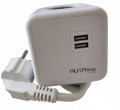 KEL Pagarinājums 4XSOC+2XUSB 1.5M Aura