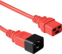 MicroConnect strāvas kabelis Microconnect PE2019R3 Sarkans