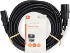 Nedis CEGL10500BK50 kabel zasilające Czarny 5
