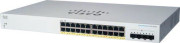 Cisco slēdzis CBS220-24FP-4X. 24xGbE RJ45. 4x10GbE