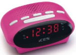 Lenco ICR210 PINK radio pulkstenis [Radiobudzik]