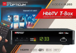 Opticum TV uztvērējs DVB-T2 HBBTV T-BOX
