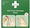 Cederroth Soft Foam Bandage Beige 3cm