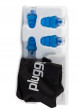 Tzmo Pluggerz, Pro, Earplugs, Blue, 4
