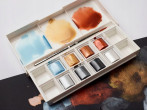 SmartMax Cotman watercolour 1/2 pan metallic