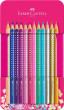 Faber-Castell dzirkstošie zīmuļu zīmuļi FABER-CASTELL 12