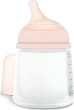 Nuby 304755-BUTELKA 180ML/SMOCZEK SILIKON WOLNY PRZEPŁYW/UZUPEŁNIENIE