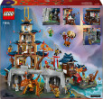 Lego Ninjago turnīra pilsēta ar templi