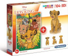 Clementoni Puzzle 104 3D modelis Karalis