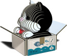 Fat Brain Toys Tuxedo Kitty Eugy