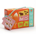 Djeco Puzzle Duo Baby Animals 24PCS