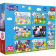 Trefl Puzzle 10w1 Zabawny świat Peppy