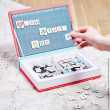 Janod Magnētiskā puzle poļu alfabēts Magnetibook