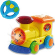 Smily Play TRANSPORTLĪDZEKĻI AR STURES LOKOMOTĪVE