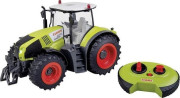 Sterowany radiowo traktor z przyczepą Claas
