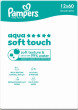 Pampers Chusteczki Nawilżane Aqua Soft Touch