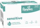 Pampers Chusteczki nawilżane Sensitive 12x52szt. [Plastic