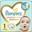Pampers Autiņbiksītes Premium Care 1. 2-5