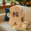 ECarla Gingerbread man spilvens [Poduszka piernikowy