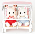 Laikmeta Sylvanian Families figūriņu dubultie ratiņi