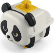 Krāšņā datorspēļu sacīkšu Panda rotaļlietu figūriņa