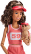 Lalka Barbie Mattel Biegaczka + piesek