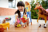 Mattel lelle Bārbija zirgu ferma (FXH15)
