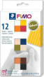 Staedtler Fimo Soft Natural krāsas [12x25g