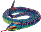 Beppe Blue čūskas talismans 180 cm