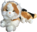 Dubi Mascot Cat Calico baltā un