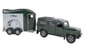 Hipo Land Rover ar zirga piekabi