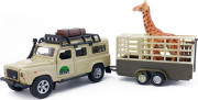Hipo Land Rover ar piekabi un