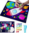 Planet Splat paveikslas no modelingino. Kosmosas