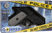 Pulio Pistolet policyjny metalowy 8 naboi