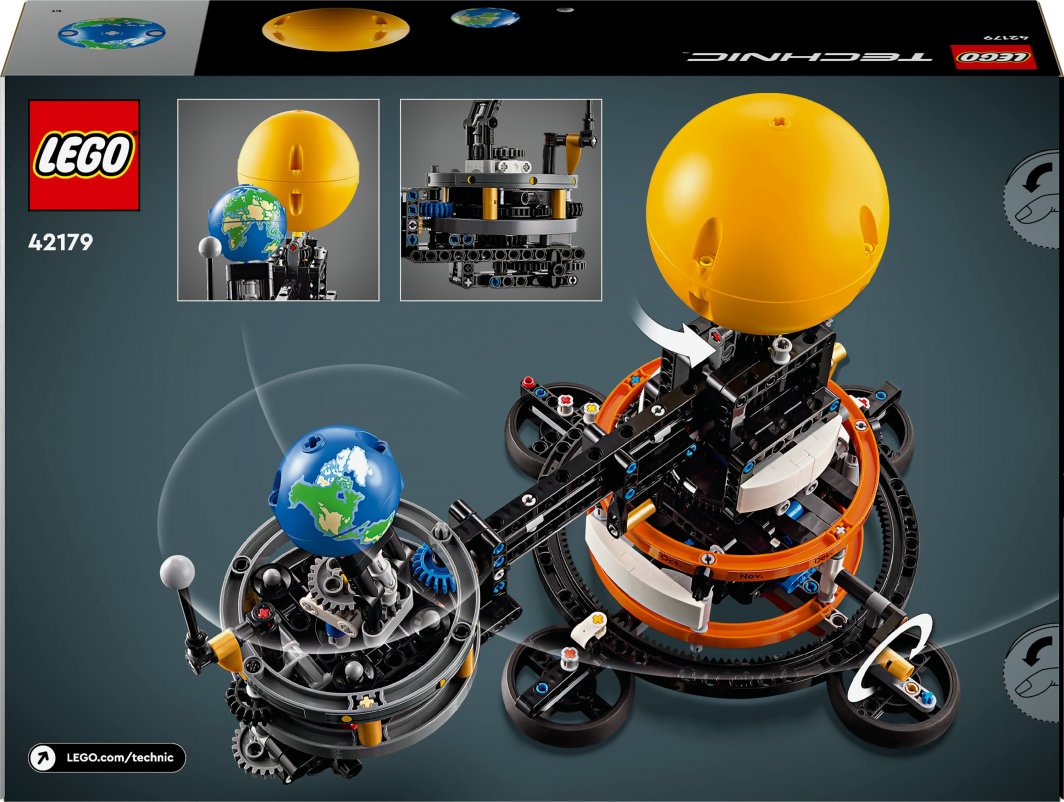 LEGO Technic planēta Zeme un Mēness orbītā (42179) [Planeta Ziemia na ...